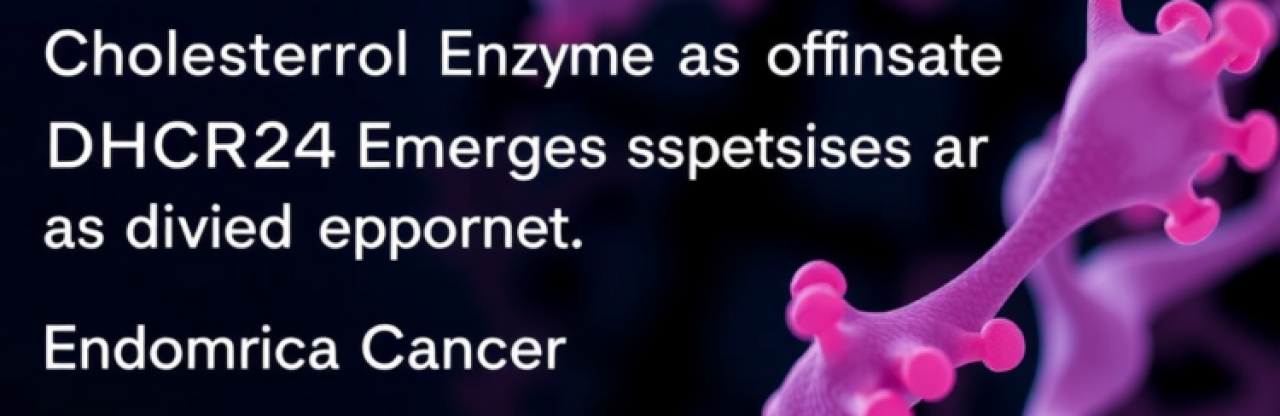 Endometriyum kanserinde DHCR24 enzimi: Kolesterol tümörü besliyor