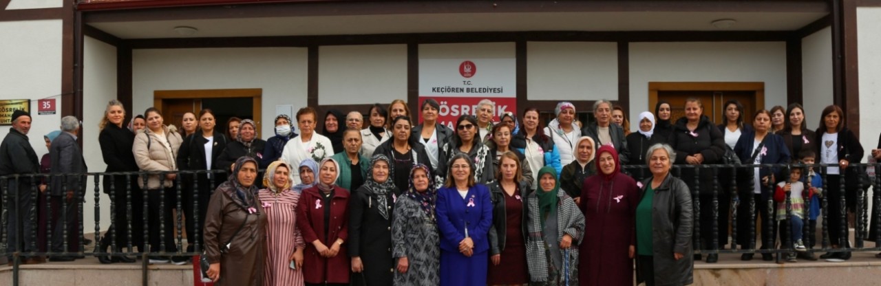 Keçiören’den Kadınlarına Meme Kanseri Farkındalık Eğitimi