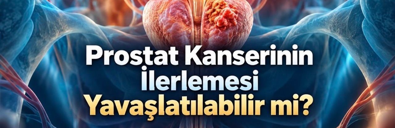 Prostat kanserinde beslenme ve egzersiz tumor ilerlemesini yavaslatiyor mu?