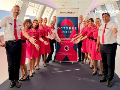 Air France’tan İlk Pembe Uçuş: Meme Kanseri Farkındalığı