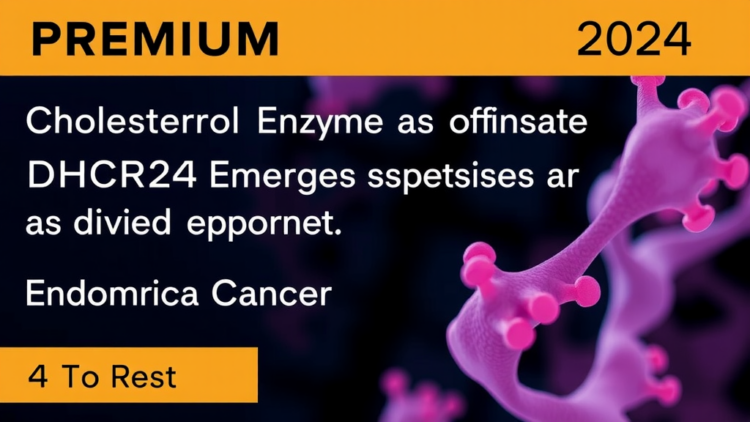DHCR24 enziminin endometriyum kanserinde kolesterol üretimi ve tümör büyümesi üzerindeki rolü