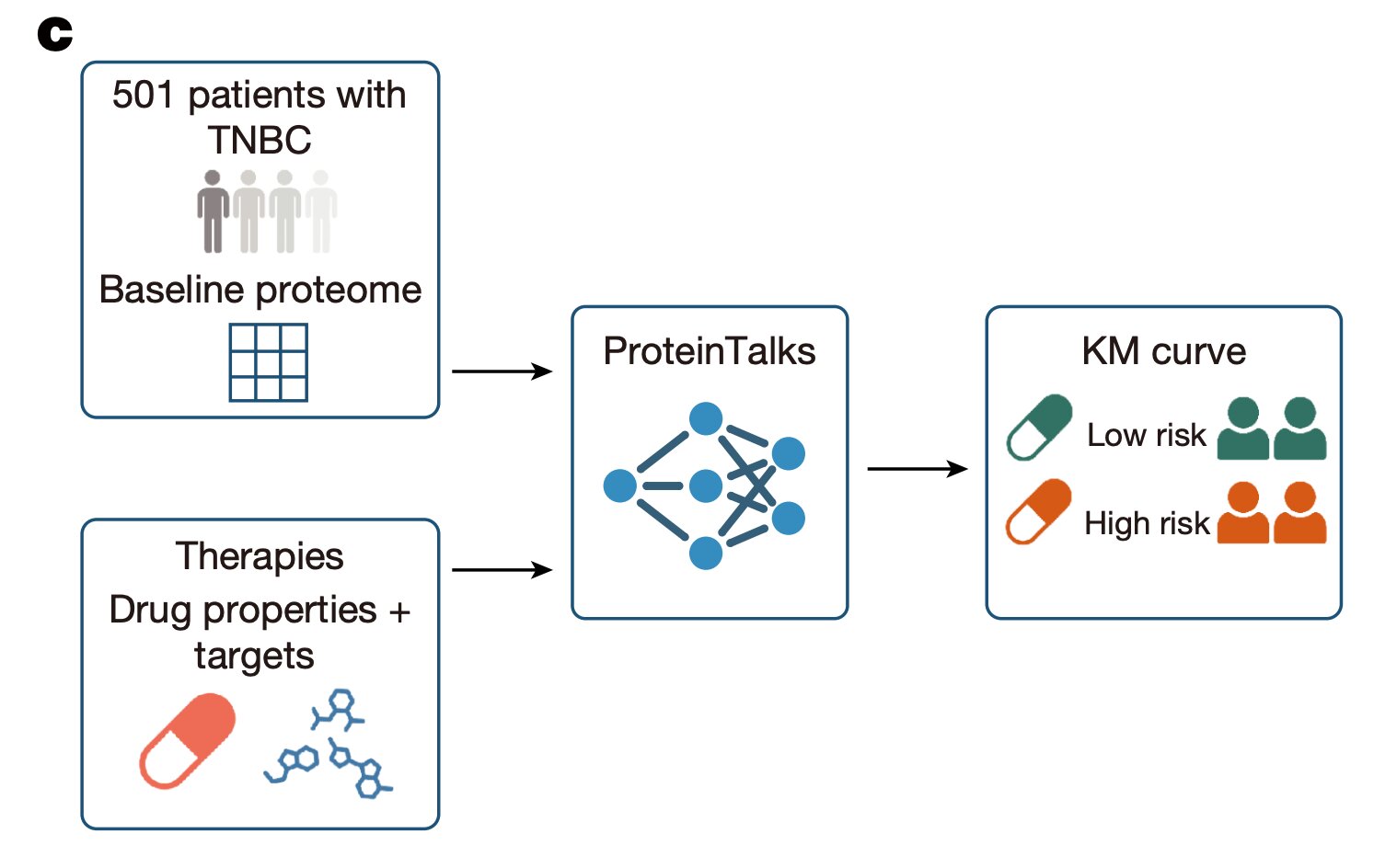ProteinTalks modeli protein imzalarina gore olasi tedavileri siraliyor