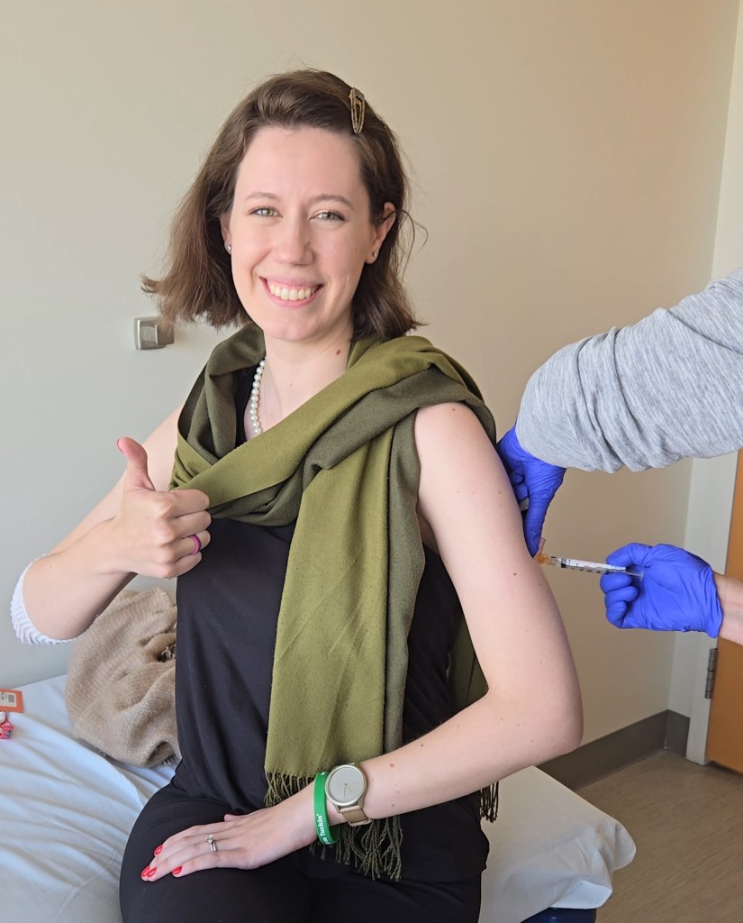 Molly Hones Johns Hopkins Hastanesinde deneysel kanser aşısı tedavisi görürken