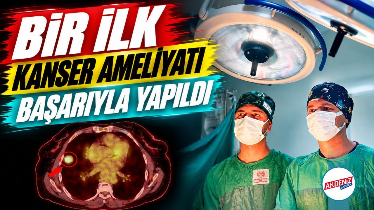 Siirt'te gerçekleştirilen ilk kapalı akciğer kanseri ameliyatı