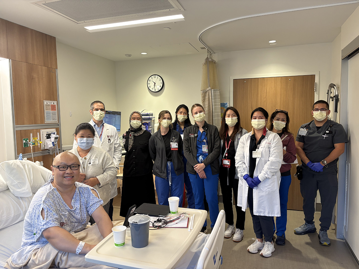 Stanford Medicine'de ilk ticari Orca-T infüzyonu: hasta ve bakım ekibi
